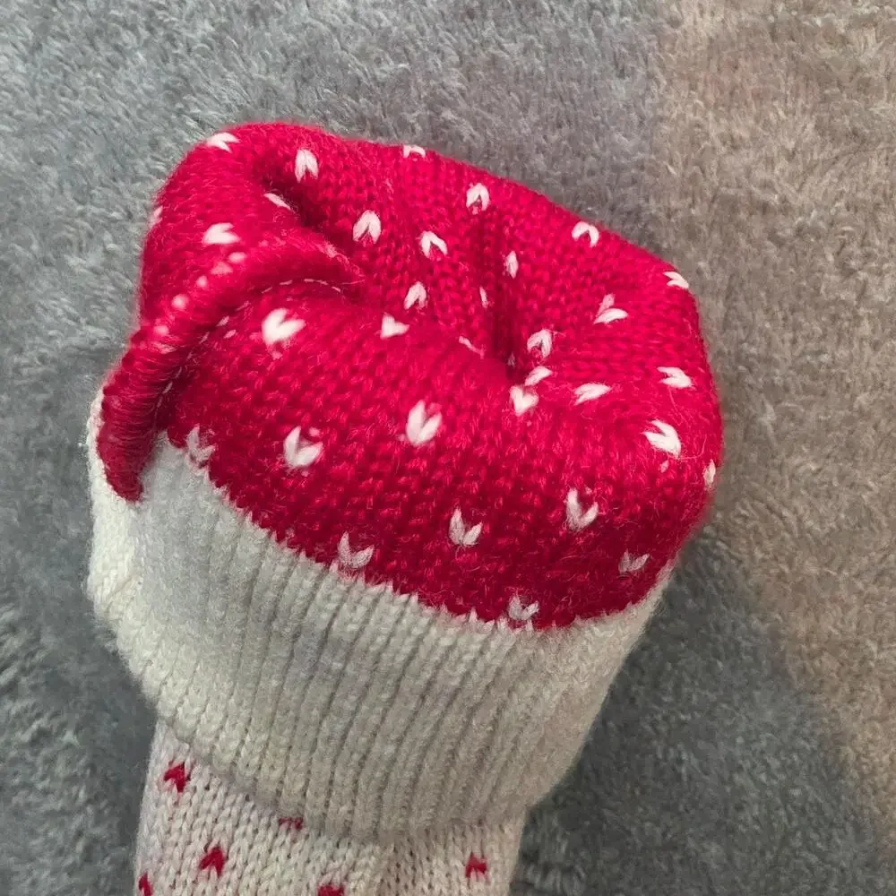 Norlender Knitwear Mittens Womens One Size White Wool Fair Isle Norway Winter